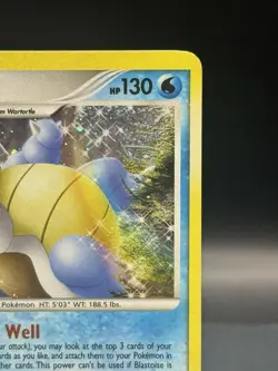 2009 Pokemon Blastoise Platinum Holo Rare #2/127 - Image 3