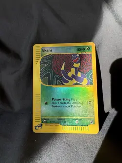 Pokemon TCG Ekans 108/165 Expedition Reverse Holo NM - Image 4