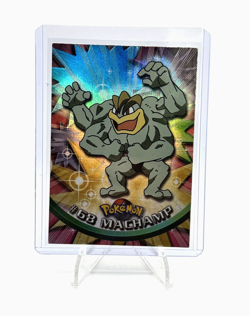 Machamp #68 Textured Holo Foil, Vintage 1999 Topps Pokemon TV LP/NM - WOTC ERA - Image 1