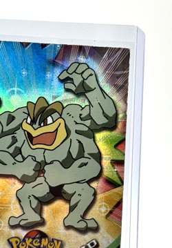 Machamp #68 Textured Holo Foil, Vintage 1999 Topps Pokemon TV LP/NM - WOTC ERA - Image 3