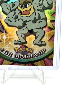 Machamp #68 Textured Holo Foil, Vintage 1999 Topps Pokemon TV LP/NM - WOTC ERA - Image 4