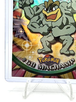 Machamp #68 Textured Holo Foil, Vintage 1999 Topps Pokemon TV LP/NM - WOTC ERA - Image 5