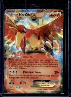 2012 Pokemon Black & White Dragons Exalted Ho-Oh #22 - Image 1