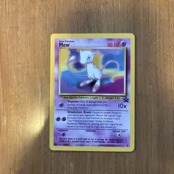 Pokemon Mew Promo Basic #8 Black Star Never Played - Image 1