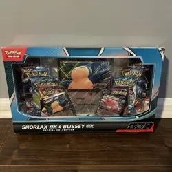 Pokemon Snorlax Ex & Blissey Ex Special Collection Box Walmart Exclusive - Image 1
