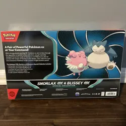 Pokemon Snorlax Ex & Blissey Ex Special Collection Box Walmart Exclusive - Image 2