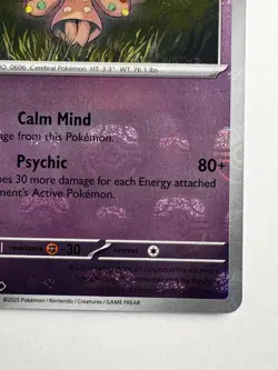 Beheeyem (Master Ball Pattern) 041/086 - Pokemon SV Black Bolt Holo NM - Image 4