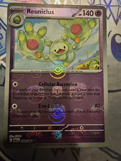 Pokemon TCG Reuniclus (Master Ball Pattern) SV: Black Bolt 039/086 NM/M - Image 1