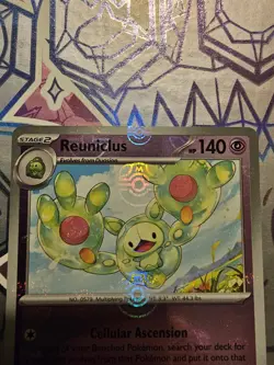 Pokemon TCG Reuniclus (Master Ball Pattern) SV: Black Bolt 039/086 NM/M - Image 2
