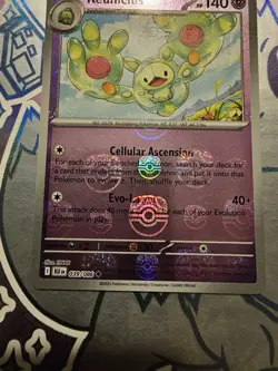 Pokemon TCG Reuniclus (Master Ball Pattern) SV: Black Bolt 039/086 NM/M - Image 3