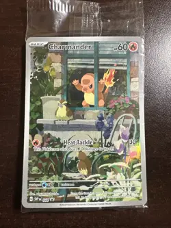 Charmander SVP 044 Sealed Promo WHITENING Pokemon Scarlet & Violet Promos - Image 1
