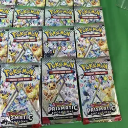 Pokemon Prismatic Evolutions Booster Pack Lot x36 Factory Sealed Loose Packs - Image 4