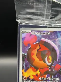 Charcadet 022 Pokemon Center Phantasmal Flames ETB Stamped Promo SEALED NM - Image 2