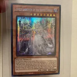 YU-GI-OH Lovely Labyrinth Of The Silver Castle 1st Edition Rare MP23-EN226 - Image 1