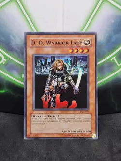 Yugioh D.D. Warrior Lady DCR-027 Super Rare MP OG Print - Image 1