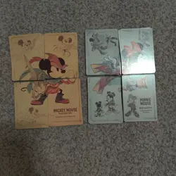 Disney Lorcana Mickey Mouse & Minnie Mouse 8 Piece Card Puzzle Art Set Chapter - Image 2