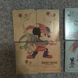 Disney Lorcana Mickey Mouse & Minnie Mouse 8 Piece Card Puzzle Art Set Chapter - Image 5