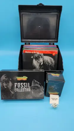 Weird N Wild Creatures Storage Box Cards Trading Cards And Fossil Collection - Image 1