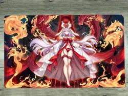 WVICM Playmat Kurikara Divincarnate TCG CCG Mouse Pad Trading Card Game Mat Bag - Image 1