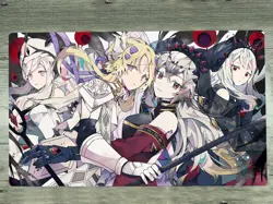 WVICM Playmat Blazing Cartesia the Virtuous Ecclesia TCG CCG Card Game Play Mat - Image 1