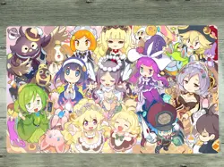 WVICM Custom Playmat Madolche TCG CCG Mat Trading Card Game Mat Pad Free Bag - Image 1