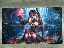 WVICM Playmat Diabellestarr the Dark Witch TCG Play Pad Trading Card Game Mat - Image 1