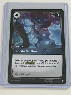 Riftbound Sprite Mother card 106/298 Uncommon League of Legends J - Image 1