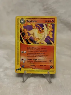 Pokemon TCG Rapidash Black Star Promo Card #51 WOTC MP/WP - Image 1