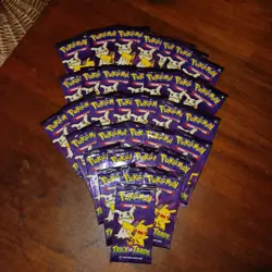 34 Packs: Pokemon Card Halloween Trick Or Trade 2024 - Sealed - New - Mini Packs - Image 3