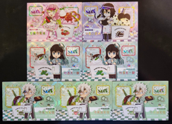 7 Cards Demon Slayer CCG QR GM-QR Anime Collectible Card Lot - Image 1