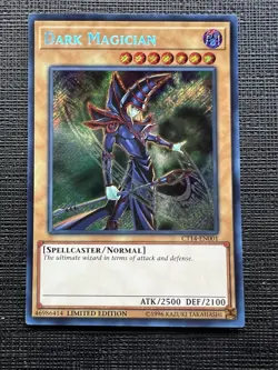 Yu-Gi-Oh TCG Dark Magician Limited Edition Secret Rare Card CT14-EN001 NM - Image 1