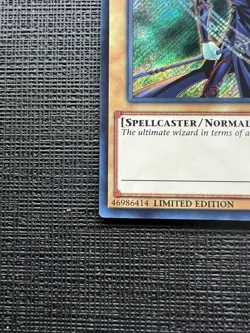 Yu-Gi-Oh TCG Dark Magician Limited Edition Secret Rare Card CT14-EN001 NM - Image 5