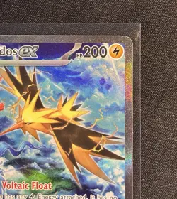 Zapdos EX 202/165 - Scarlet & Violet-151 Pokemon TCG 2023 Holo - M/LP Card - Image 4