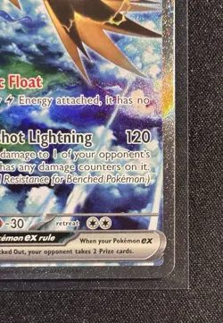 Zapdos EX 202/165 - Scarlet & Violet-151 Pokemon TCG 2023 Holo - M/LP Card - Image 5