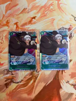 x1 OP01-047 Trafalgar Law Super Rare English One Piece TCG Card - Image 1