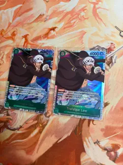 x1 OP01-047 Trafalgar Law Super Rare English One Piece TCG Card - Image 2