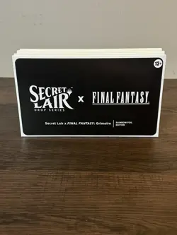 Magic the Gathering Secret Lair x Final Fantasy: Grimoire (English Rainbow Foil) - Image 1