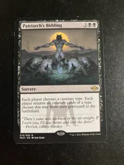 MTG - NM - Patriarch's Bidding - Modern Horizons 2 - Image 1