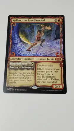 Kellan, the Fae-Blooded (Showcase) Wilds of Eldraine Regular - Image 1