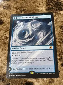 UTHROS, TITANIC GODCORE Magic Gathering MTG Edge of Eternities - Image 1