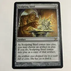 Mtg Sculpting Steel 10th Edition Regular Rare - Image 1