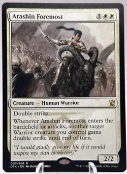 Arashin Foremost 003/264 Dragons of Tarkir DTK MTG NM - Image 1