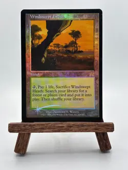 Windswept Heath Foil Onslaught MP- MTG Magic The Gathering - Image 1