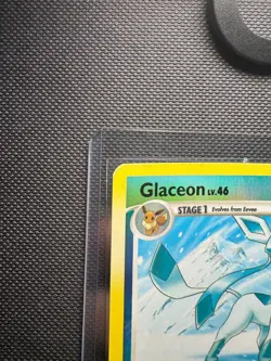 Pokemon TCG Glaceon 2008 Majestic Dawn Reverse Holo Rare 20/100 Platinum LP - Image 3