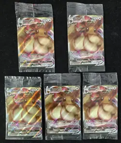 lot 5 Eevee VMAX SWSH087 Pokemon Sword & Shield Promo Sealed Ultra Rare - Image 1