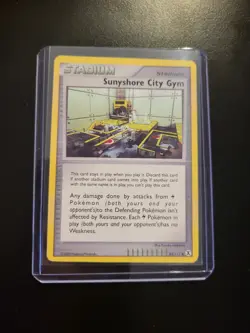 Sunyshore City Gym 94/111 | Platinum - Rising Rivals | Pokemon | ENG | Uncommon - Image 4