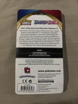 Pokemon Sword And Shield Base Set Blister Booster Pack SWSH011 Promo - Image 2