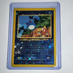 Pokemon Marill 11/18 **SWIRL** Southern Islands Reverse Holo LP/MP - Image 1