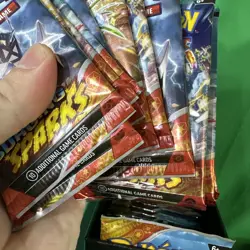 Pokemon Scarlet & Violet Surging Sparks Factory Sealed 36 Booster Pack lot - Image 2