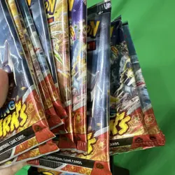 Pokemon Scarlet & Violet Surging Sparks Factory Sealed 36 Booster Pack lot - Image 3